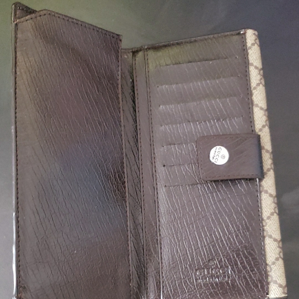 Gucci Beige and Brown Wallet - Picture 2 of 7